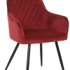 Homeville Hanne velour bordeaux