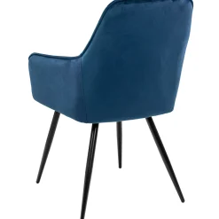 Homeville Hanne velour mørkeblå