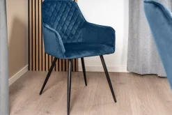 Homeville Hanne velour mørkeblå