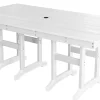 Homeville Havebord komposit hvid
