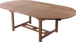 Moreland Havebord teaktræ 120x180/240cm
