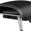 Heatus pizzaovn til gas 16" sort