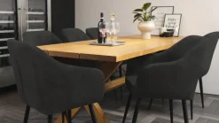 Homeville Helle cowboystof sort/sort