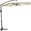 Moreland Hængeparasol beige 3m