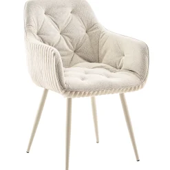 Homeville Holly imiteret pels creme/creme