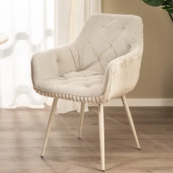 Homeville Holly imiteret pels creme/creme