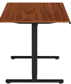 Homeville Hæve sænkebord brun 140x80cm
