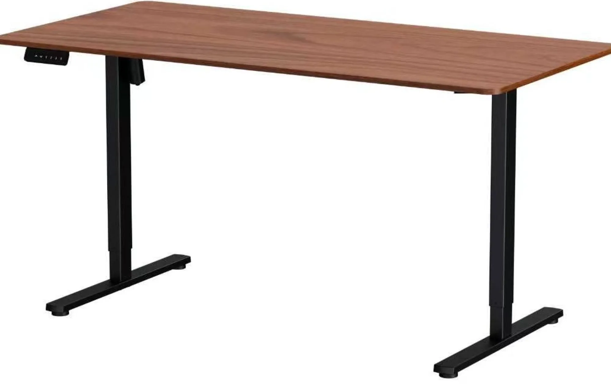 Homeville Hæve sænkebord brun 160x80cm