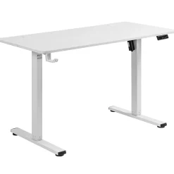 Homeville Hæve sænkebord hvid 120x60cm