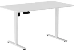 Homeville Hæve sænkebord hvid 140x80cm