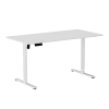 Homeville Hæve sænkebord hvid 160x80cm