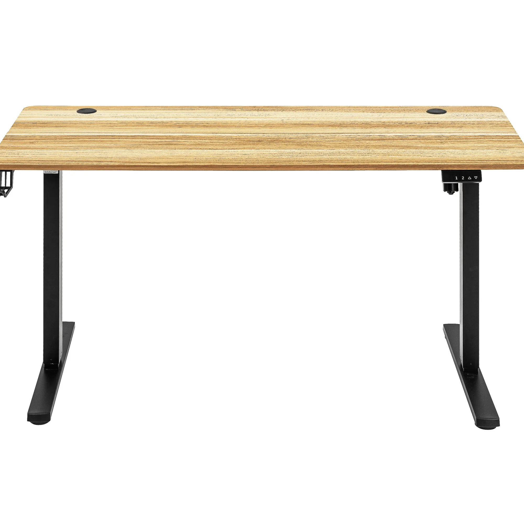 Homeville Hæve sænkebord natur 140x60cm