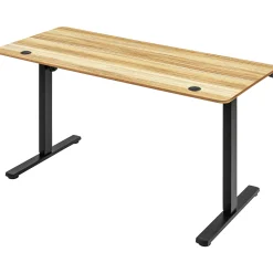 Homeville Hæve sænkebord natur 160x60cm