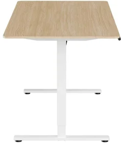Homeville Hæve sænkebord natur 160x80cm
