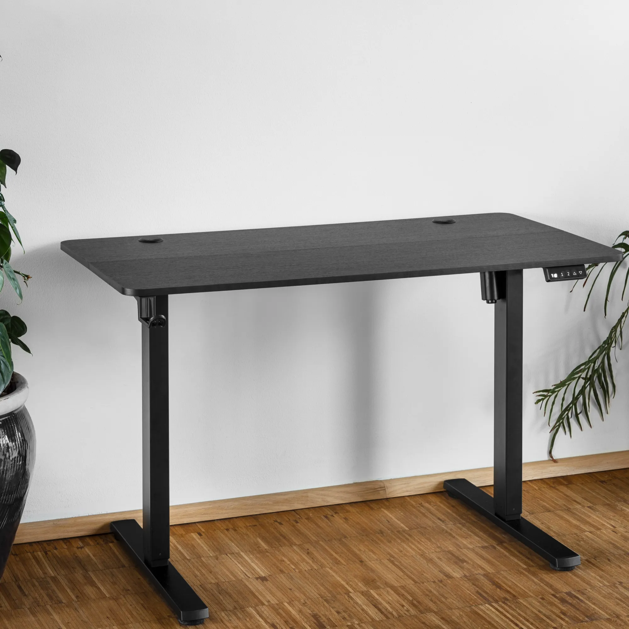 Homeville Hæve sænkebord sort 120x60cm