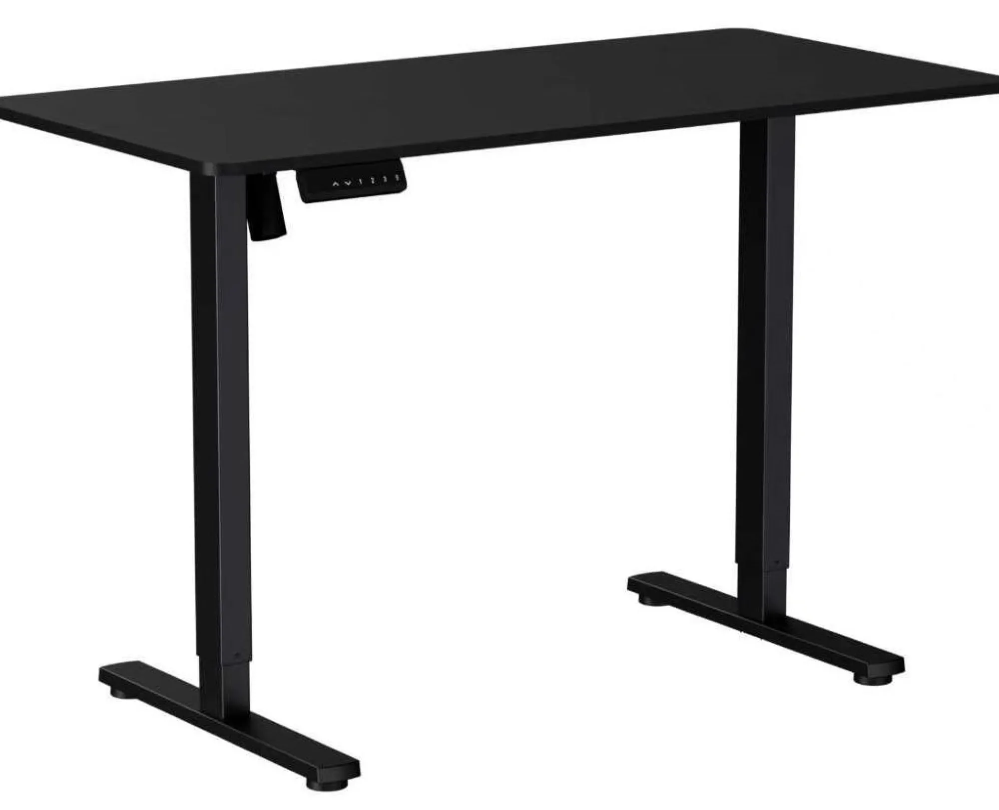Homeville Hæve sænkebord sort 120x60cm