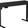 Homeville Hæve sænkebord sort 160x80cm