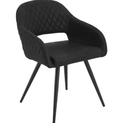 Homeville Ida med drejefunktion suede sort