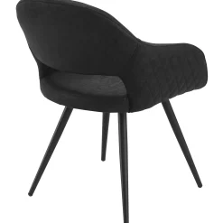 Homeville Ida med drejefunktion suede sort