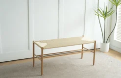 Homeville Isabella med fletsæde beige/natur