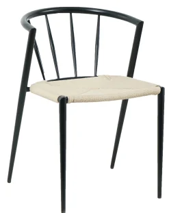 Homeville Isabella med fletsæde sort/natur
