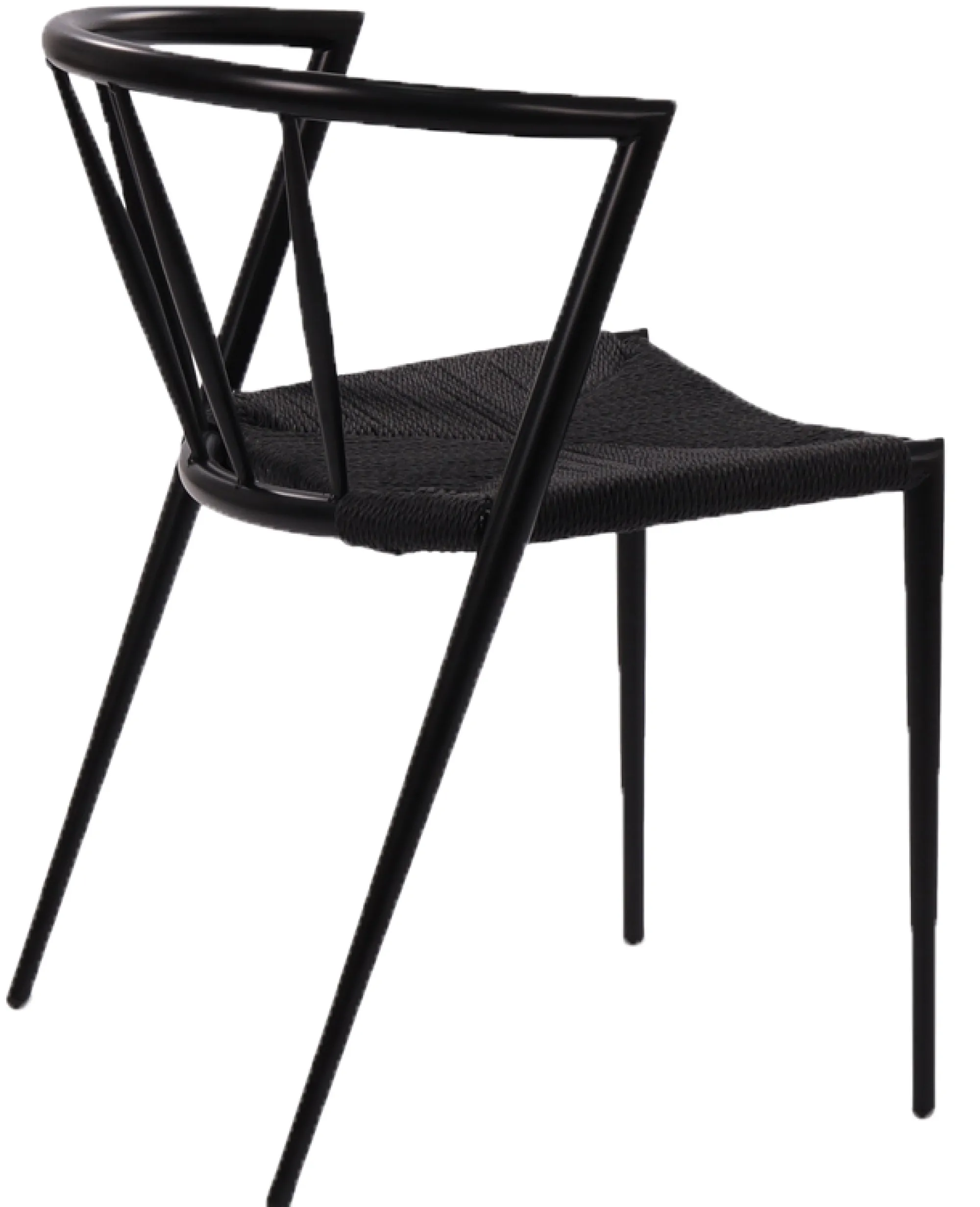 Homeville Isabella med fletsæde sort/sort
