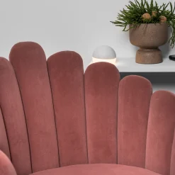 Homeville Jasmin stof rosa/guld