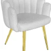 Homeville Jasmin teddy hvid/guld