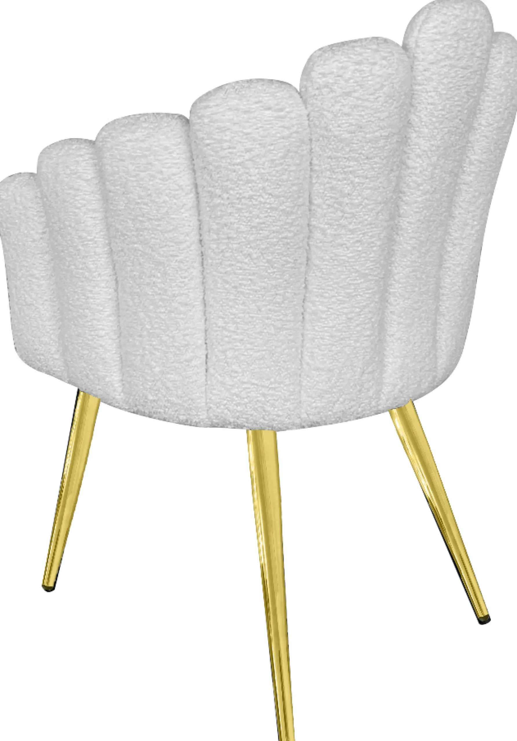 Homeville Jasmin teddy hvid/guld