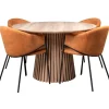 Homeville Jesi natur/Felicia suede cognac