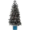 Homeville Juletræ med lys 120cm