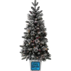 Homeville Juletræ med lys 120cm