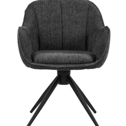 Homeville Julie med drejefunktion stof mørkegrå