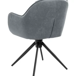Homeville Julie med drejefunktion suede grå