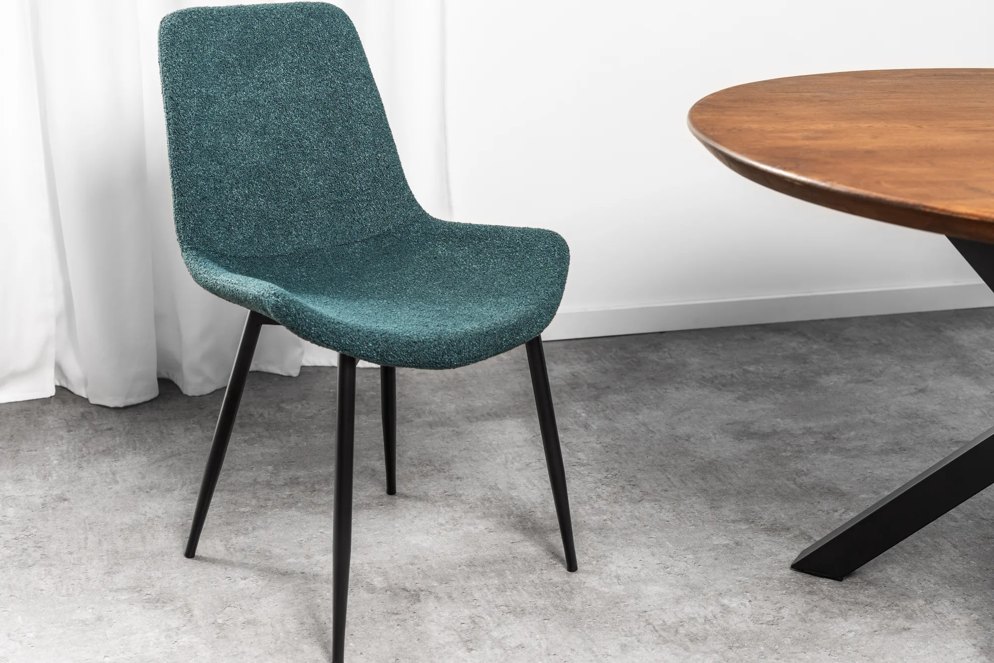Homeville Karla teddy petroleum blå