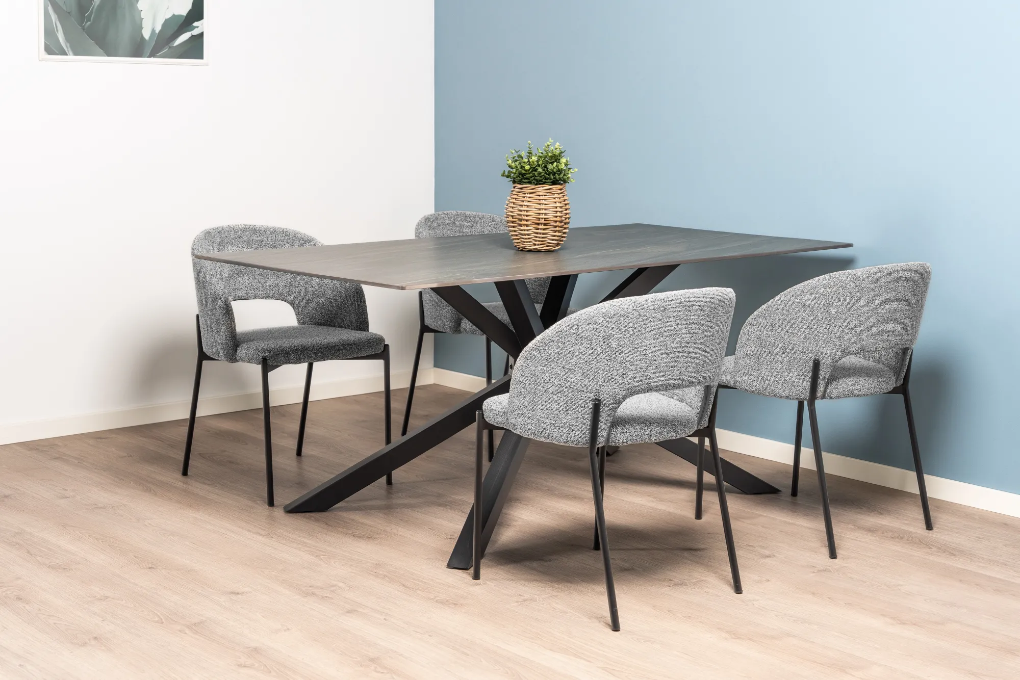 Homeville Kira stof grå