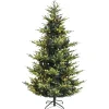 Homeville Klassisk juletræ med lys 240cm