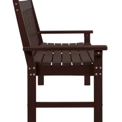Homeville Komposit bænk brun