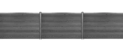 Moreland Komposithegnsæt 346x104cm antracitgrå
