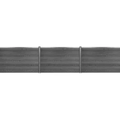 Workmann Komposithegnsæt 346x120cm antracitgrå/grå