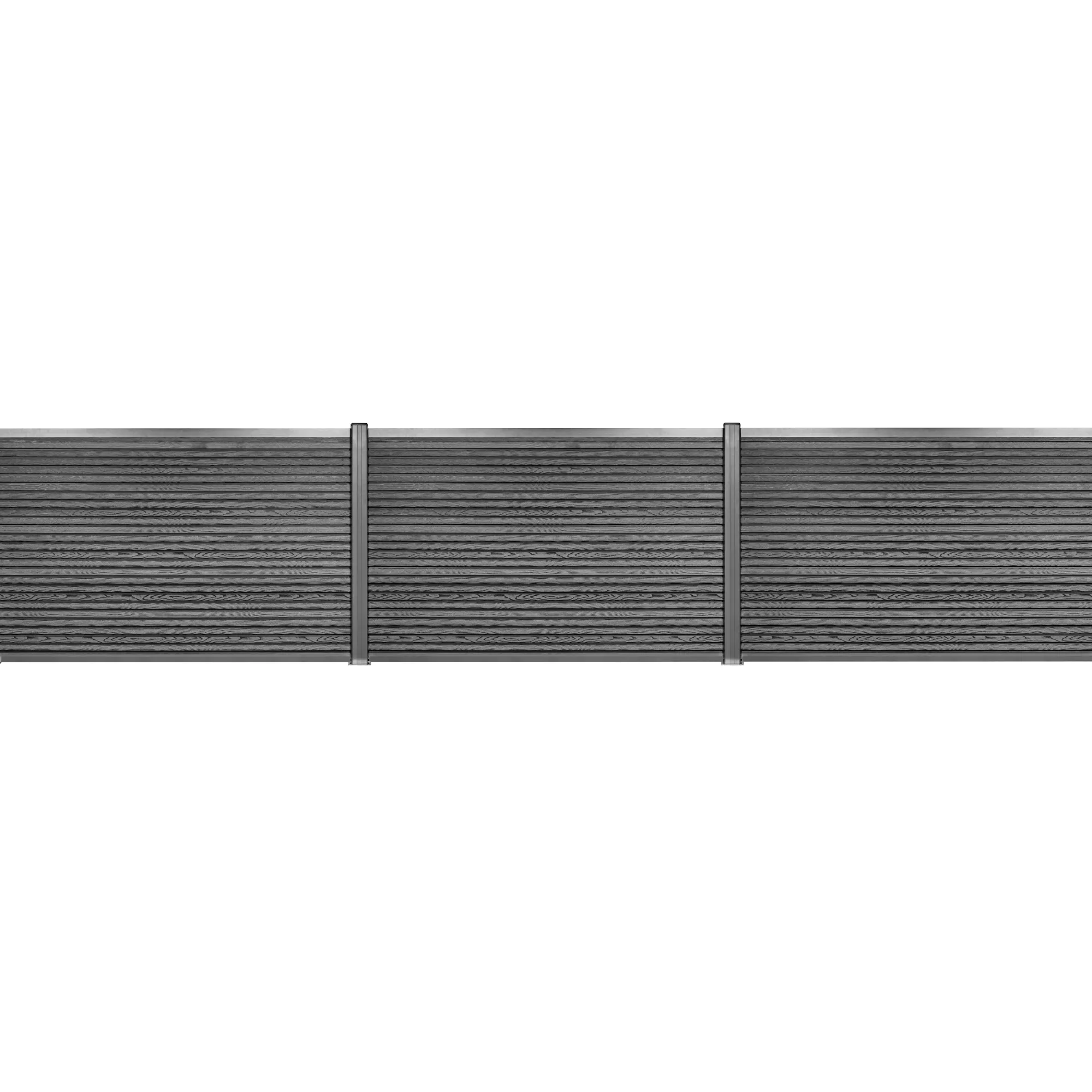 Workmann Komposithegnsæt 346x120cm antracitgrå/grå