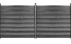 Moreland Komposithegnsæt 353x164cm antracitgrå