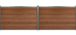 Moreland Komposithegnsæt 233x104cm brun