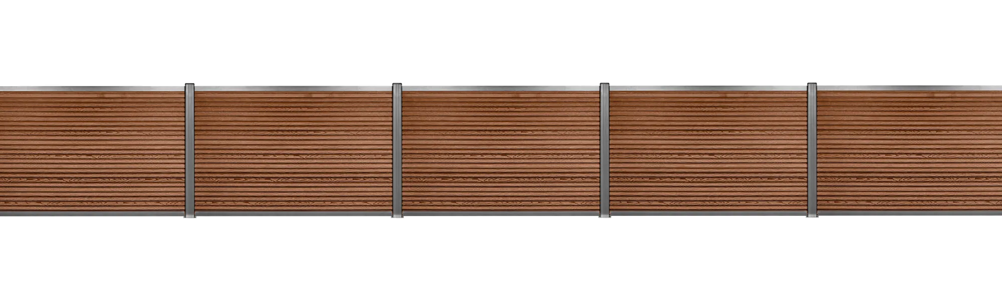 Moreland Komposithegnsæt 572x104cm brun