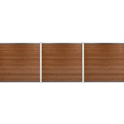 Workmann Komposithegnsæt 526x180cm brun/alu