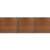 Workmann Komposithegnsæt 526x180cm brun/grå
