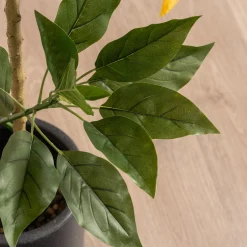 Homeville Kunstig Daturatræ orange 100 cm