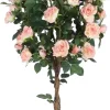 Homeville Kunstig Rosetræ lyserød 140 cm