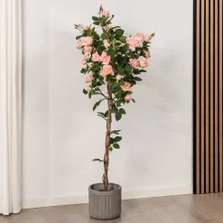 Homeville Kunstig Rosetræ lyserød 160 cm