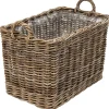 Homeville Kurv aflang med hjul 68x42x45cm
